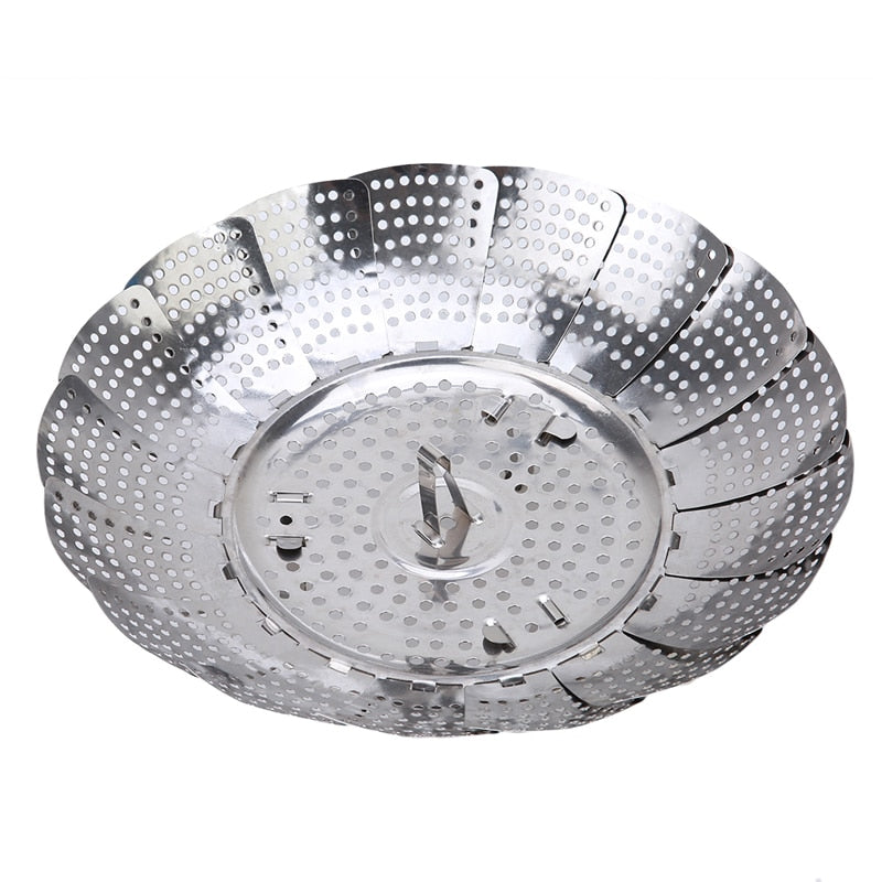 Folding Stainless Steel Food Steamer