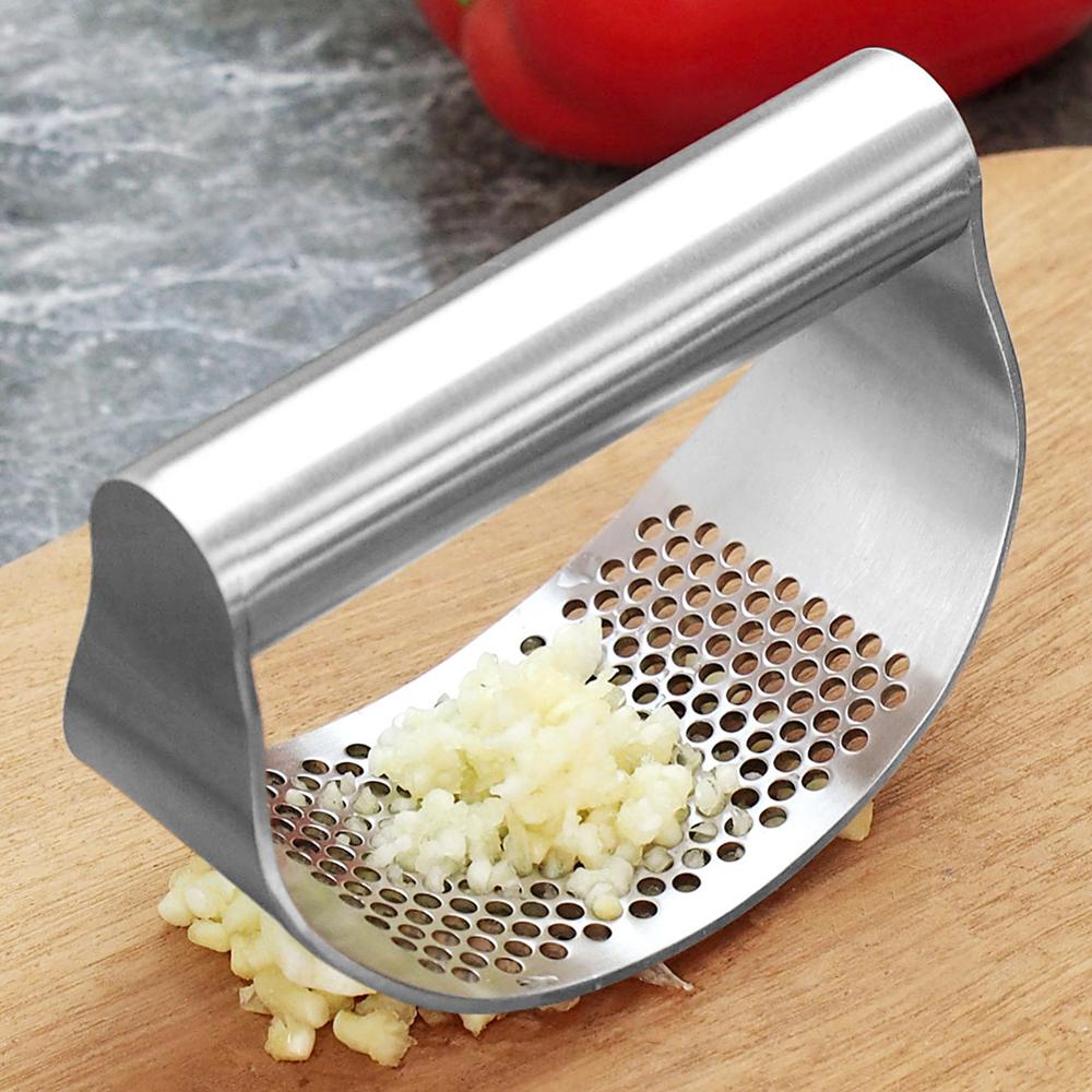 Curved Garlic Press Chopper