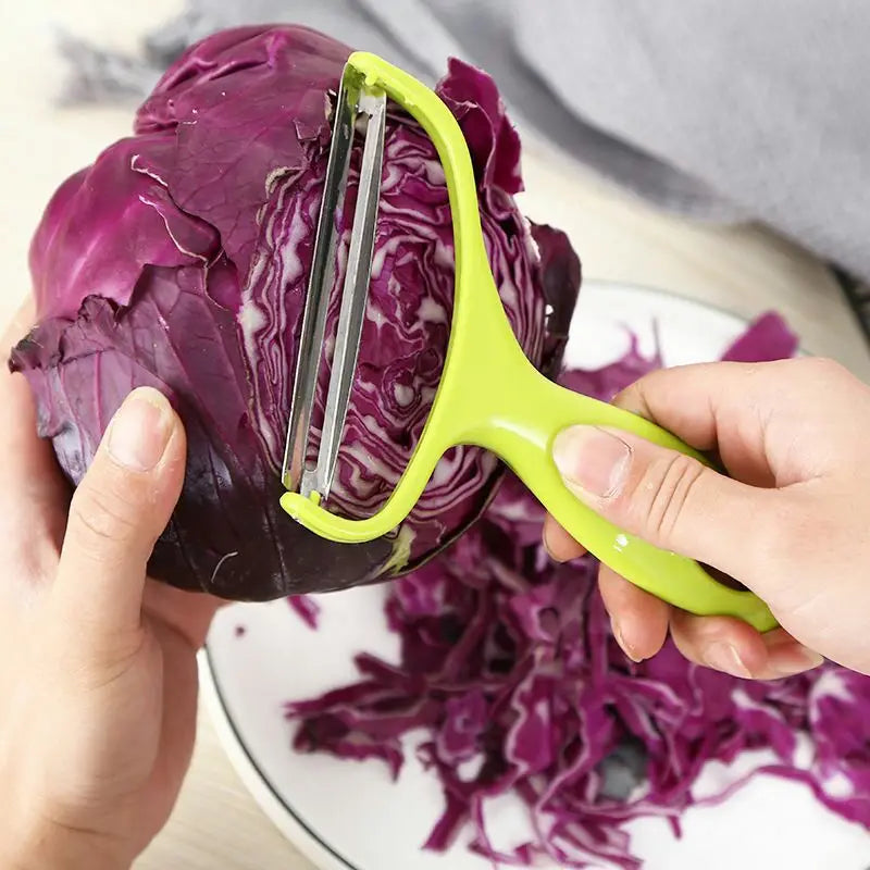 Peeler Vegetables Fruit Stainless Steel Knife Cabbage Graters Salad Potato Slicer Kitchen Accessories Cooking Tools Wide Mouth