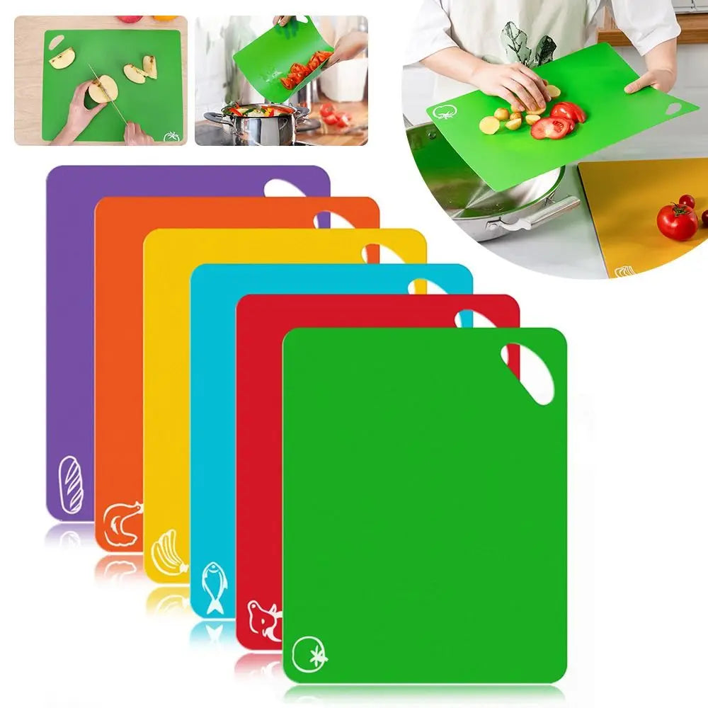 Multifunction Anti-skid Skidproof Kitchens Tool Flexible Plastic Cutting Boards Non-slip Chopping Board Classification