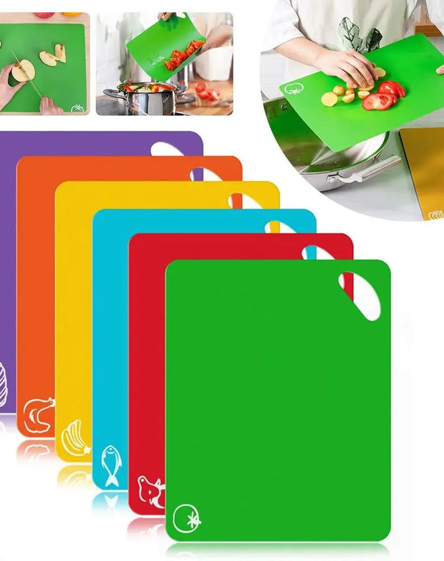 Multifunction Anti-skid Skidproof Kitchens Tool Flexible Plastic Cutting Boards Non-slip Chopping Board Classification