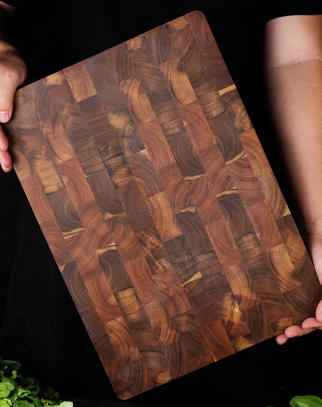 Cutting Board Double-sided Using Premium Acacia Wood Splicing Chopping Board Drain Water and Damp-proof Kitchen Tools