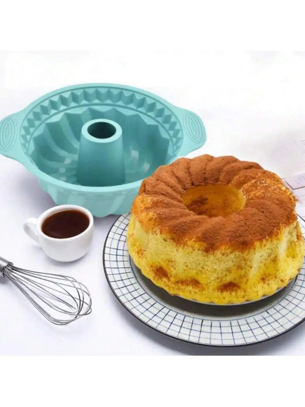 Silicone Cake Baking Mould Set High-temperature Resistant Oven Baking Plate Cake Bread Toast Pan Kitchen Muffin Baking Mold