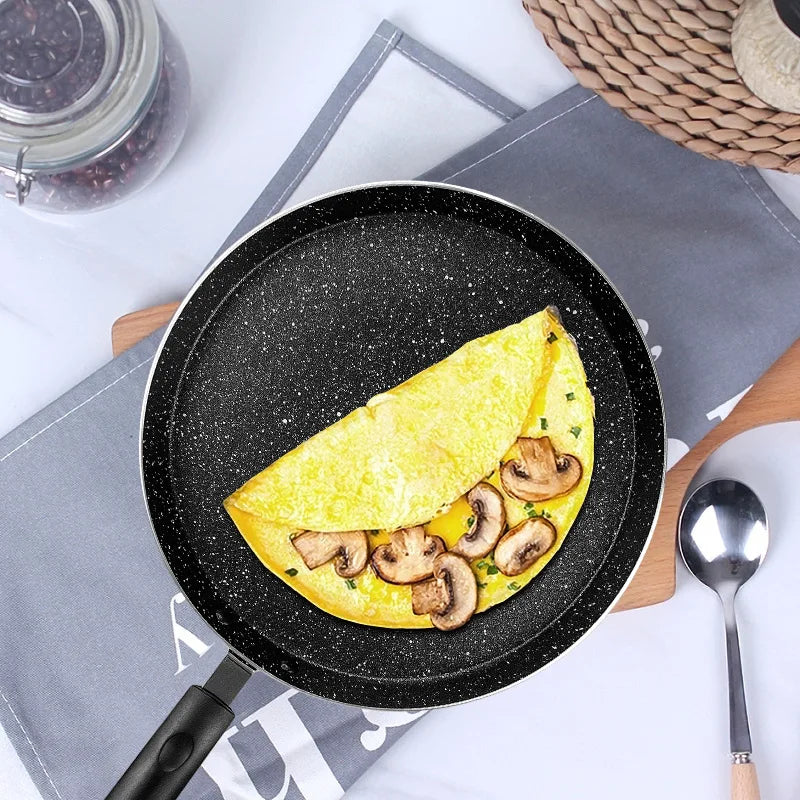 1 Non Stick Frying Pan, Fried Egg, Steak, Pancake Breakfast Pan, Kitchen Utensils, Kitchen Cookware Tool Size S/L