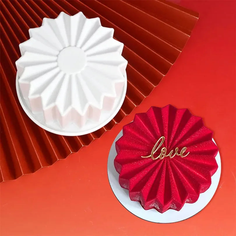 Bento Origami Silicone Cake Mold Diy Pudding Chocolate Mousse Mould Cake Decorating Baking Supplies Candle Plaster Making Molds