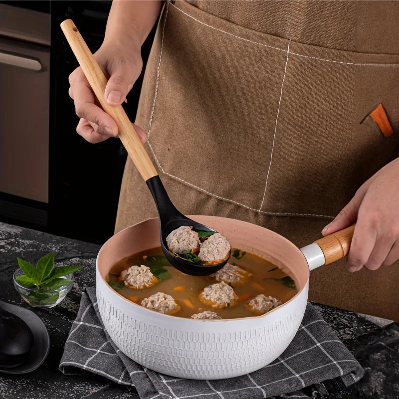 14pcs silicone utensil set with plastic holder