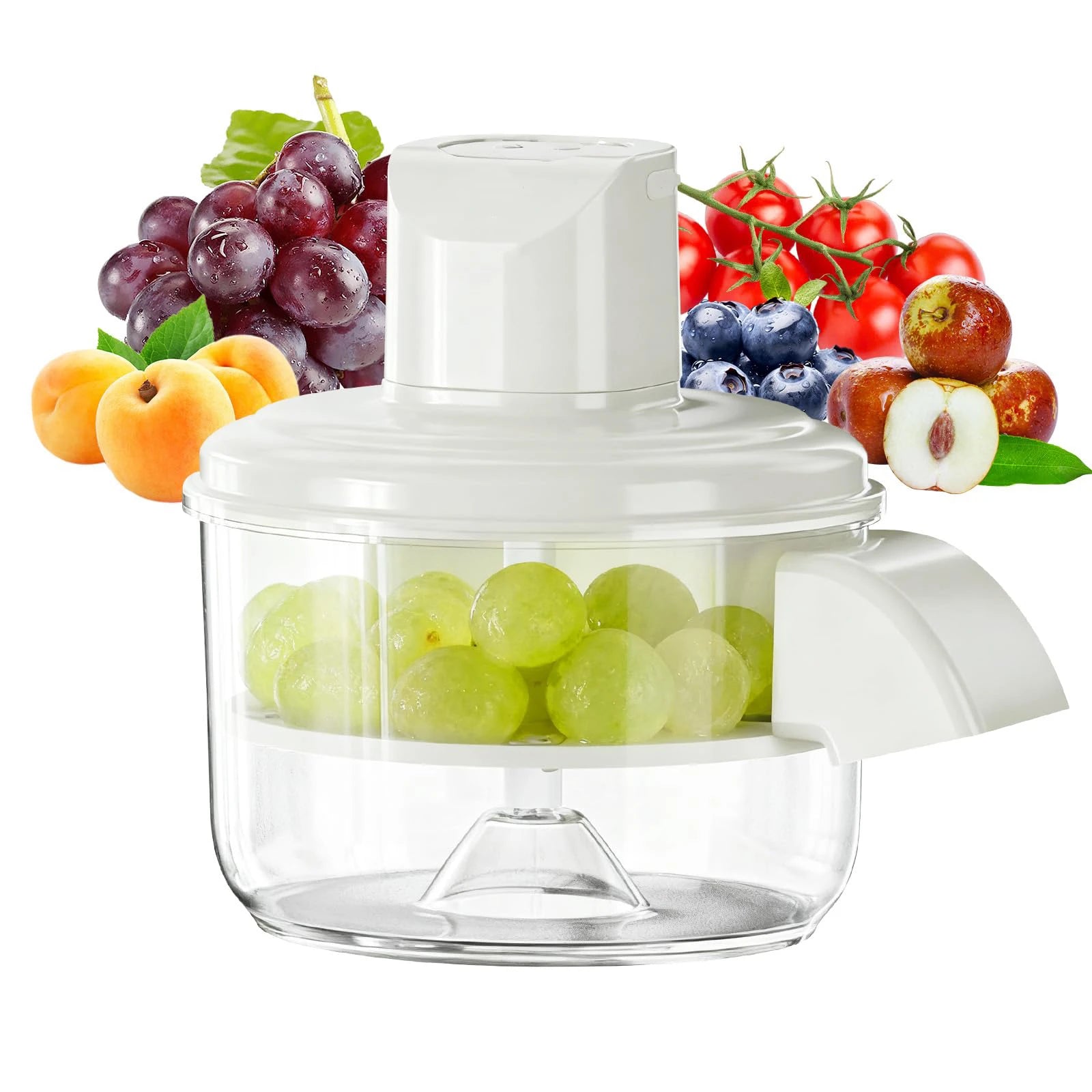 Automatic Electric Garlic Grape Peeler Machine,One-Button Automatic Fruit Garlic Peeler Machine，Food-grade Material Suitable Fo