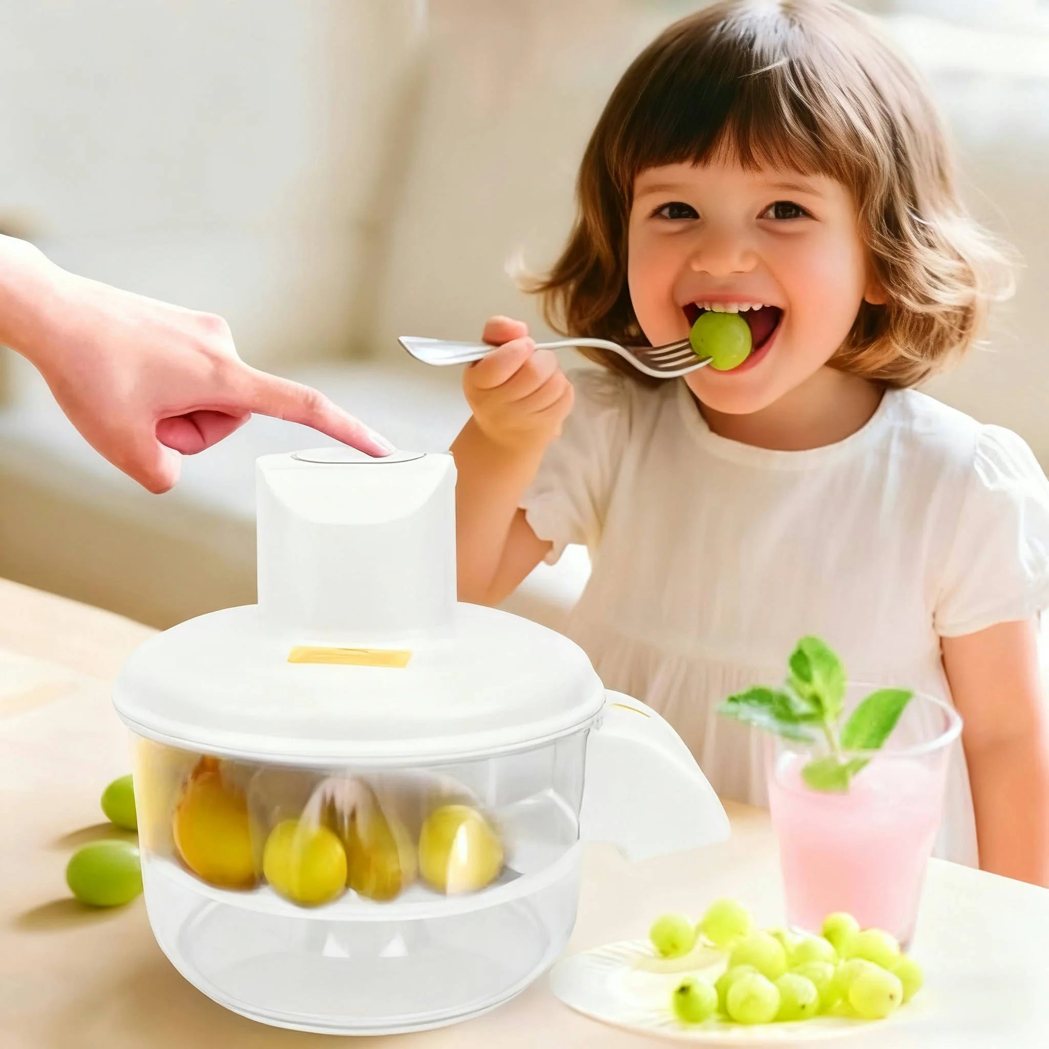 Automatic Electric Garlic Grape Peeler Machine,One-Button Automatic Fruit Garlic Peeler Machine，Food-grade Material Suitable Fo