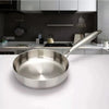 316 Stainless Steel Frying Pan Wok NonStick Pan Fried Steak Pot Uncoated Kitchen Cookware For Gas Stove and Induction Cooker Wok