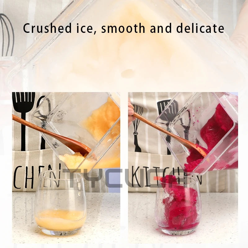 Commercial Blender With Sound Enclosure Large Capacity Ice Crushing Blending Machine Fruit Food Processor Smoothies Juicer