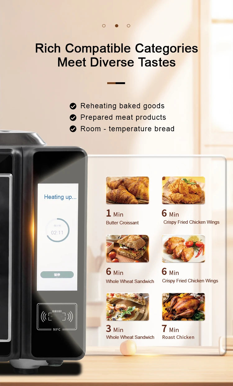 Wholesale 4.5L Capacity Commercial Microwave Oven for Hotel Restaurants Household Electro-Mechanical Fast Heating