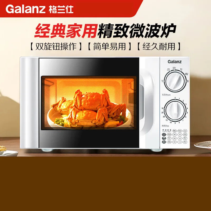 Automatic turntable microwave oven 20L Galanz Portable microwave oven Home appliances Visual microwave ovens convection oven