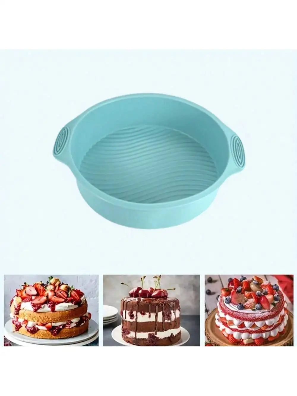 Silicone Cake Baking Mould Set High-temperature Resistant Oven Baking Plate Cake Bread Toast Pan Kitchen Muffin Baking Mold