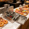4 Row Electric Donut Maker Machine Automatic Digital Display Mini Circle Donut Fried Fryer Doughnut Equipment 800-1000Pcs/H﻿﻿