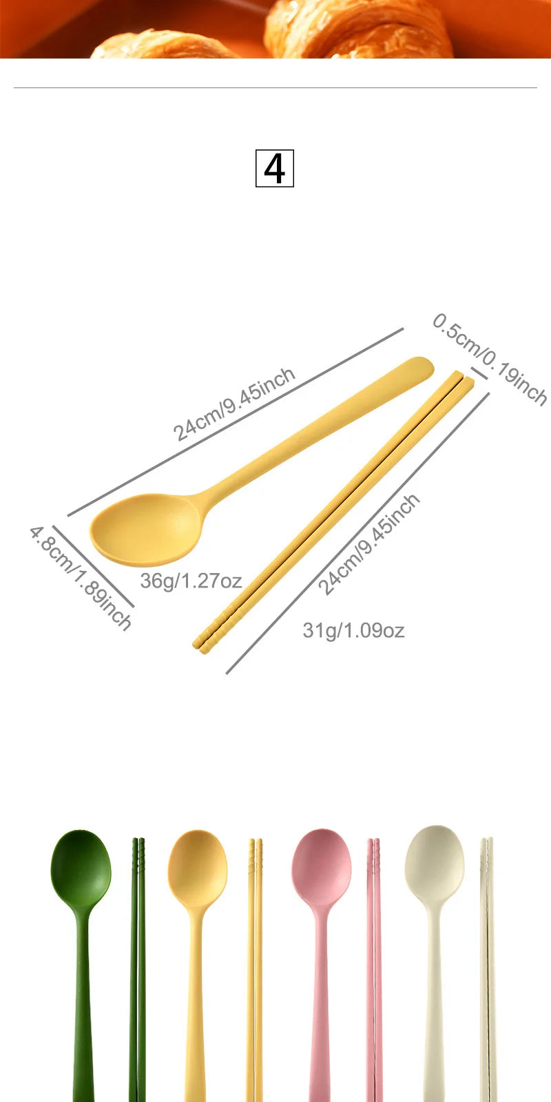Korean 2/8Pcs Resuable Tableware Set High Quality Silicone Dinner Set Colorful Dinnerware Spoon Chopsticks Flatwaare Cutlery Set