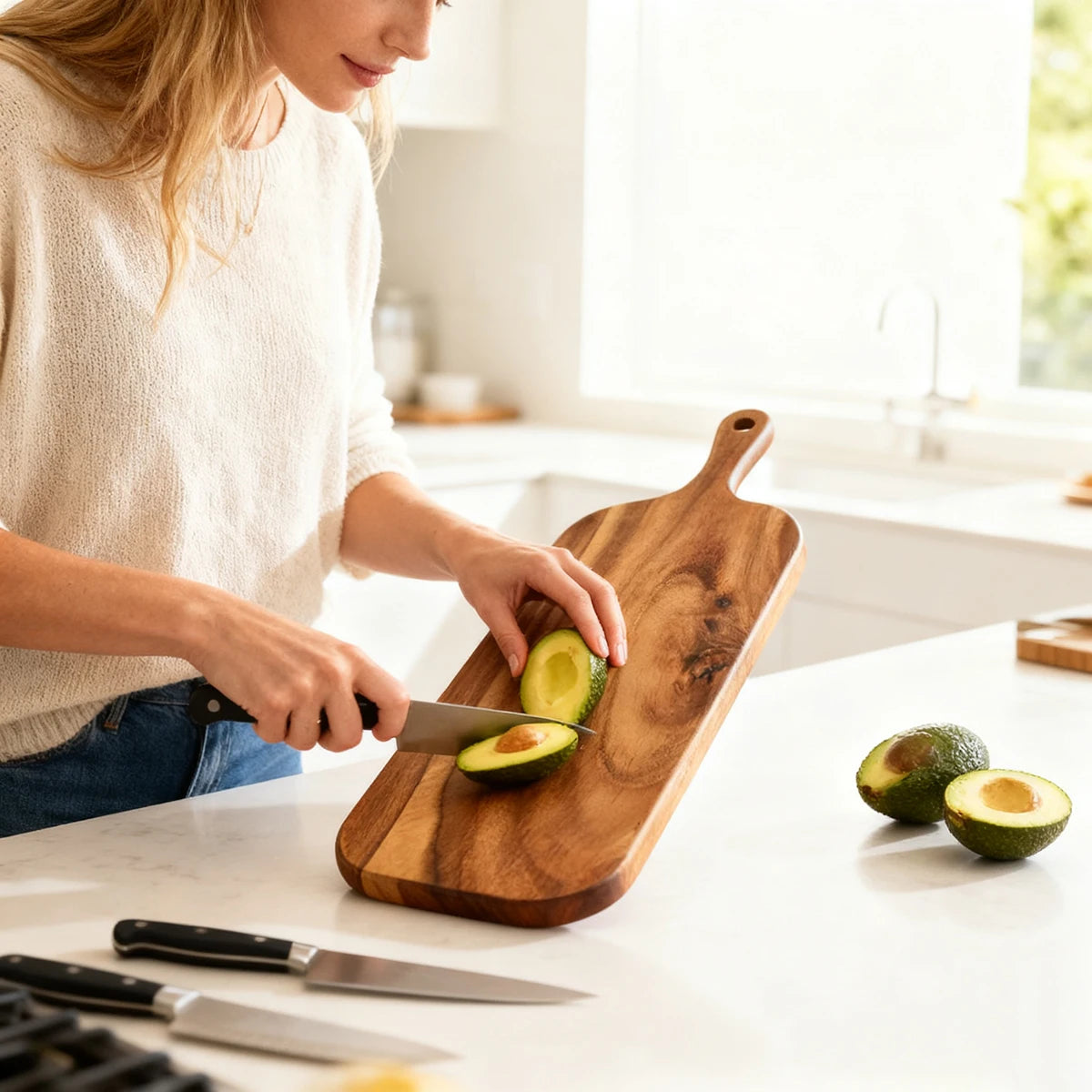 Wood Kitchen Cutting Board Boards Large Sales Deli Accessory Chopping Meat Wooden Cheese Accessories Products Kichen Assesories