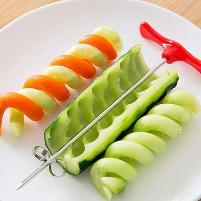Cucumber Spiral Knife