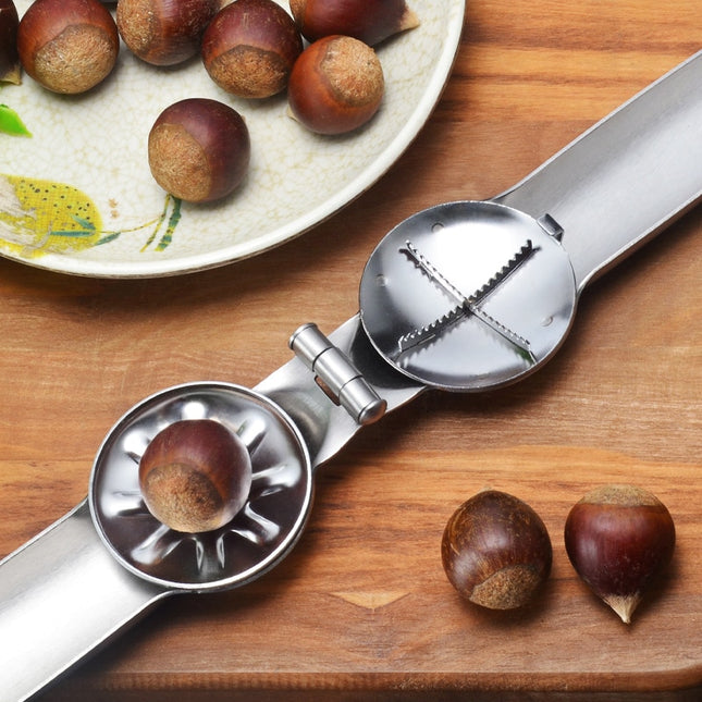 Stainless Steel 2 in 1 Nut Cracker
